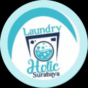 Logo Laundry Holic Surabaya
